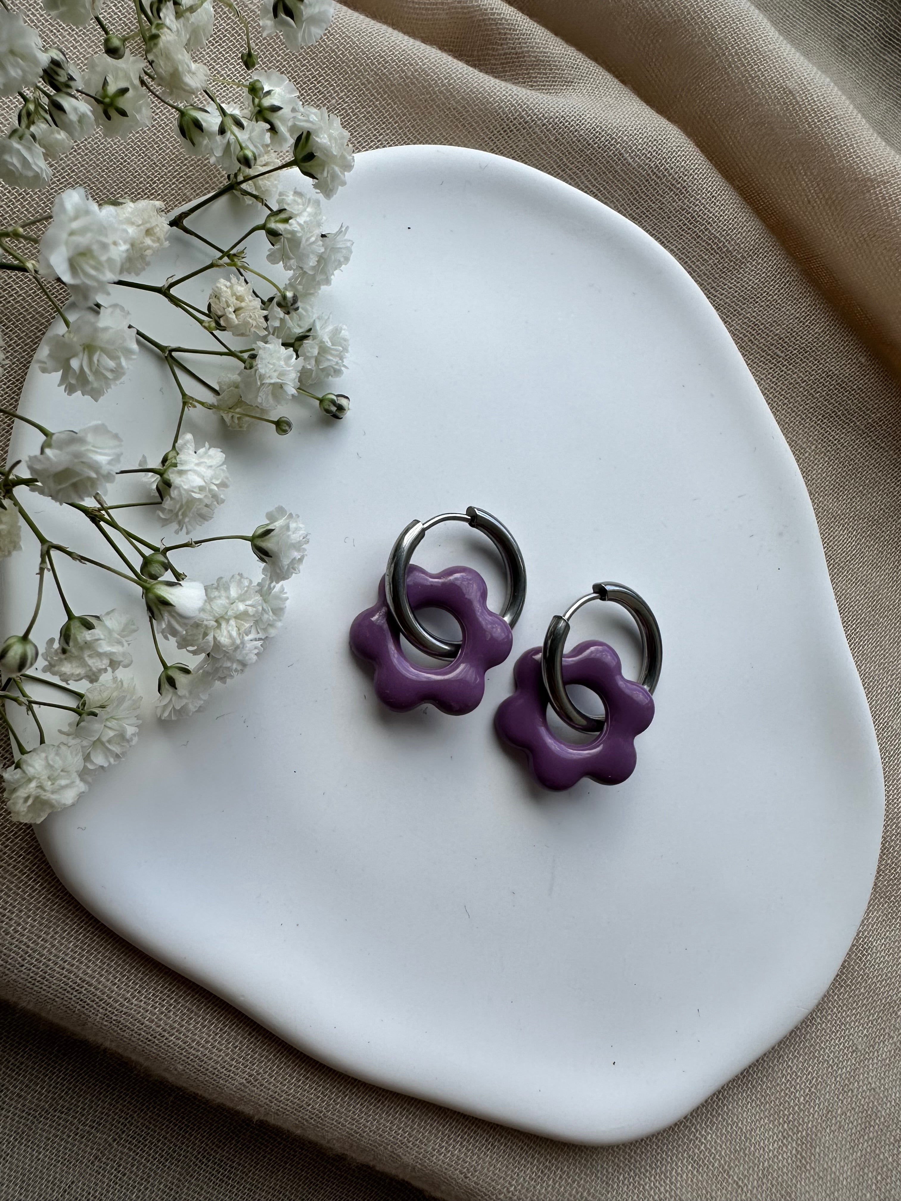 Pampilles violet foncé ❀