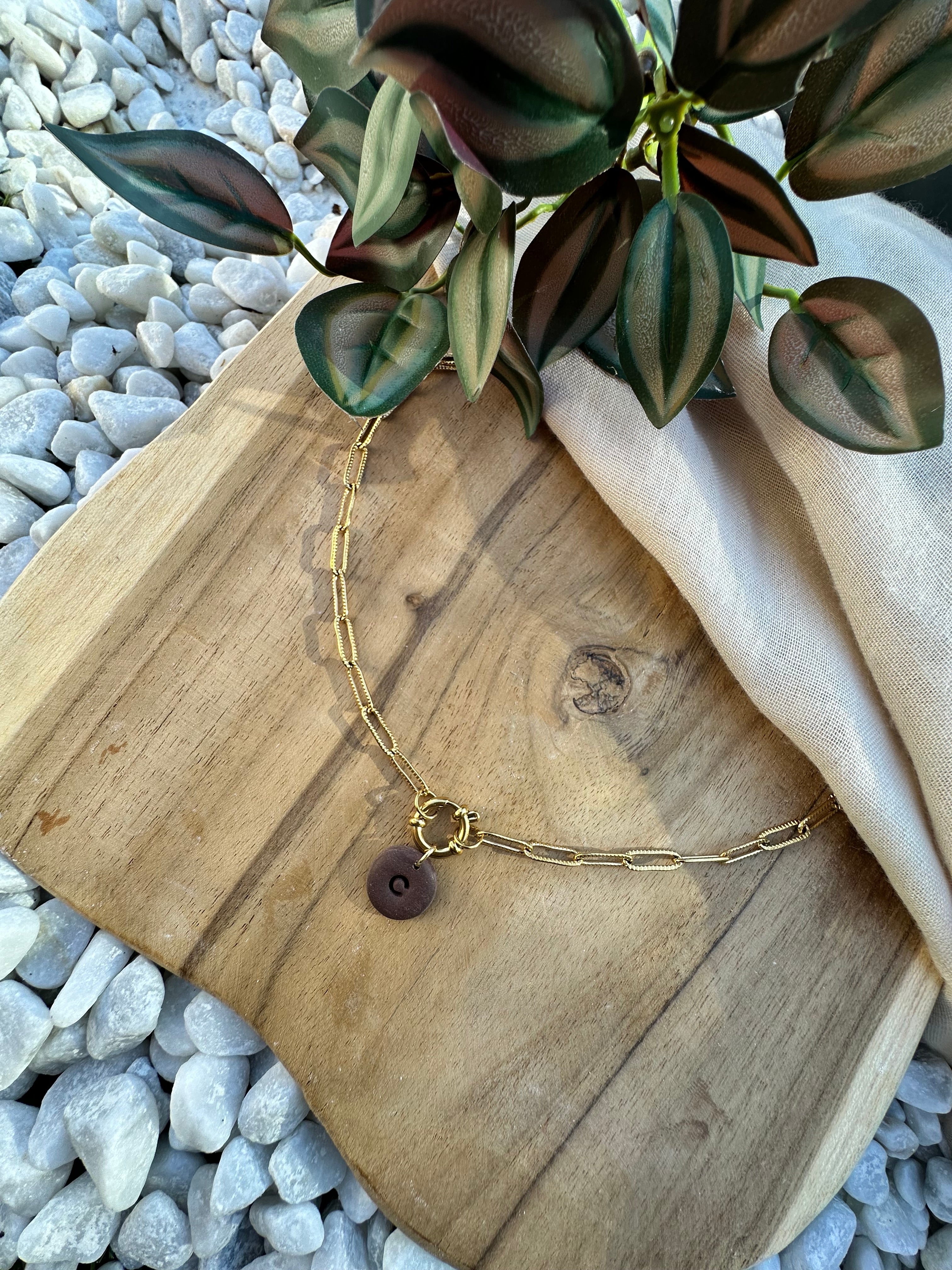 Pendantif rond nominatif ❀