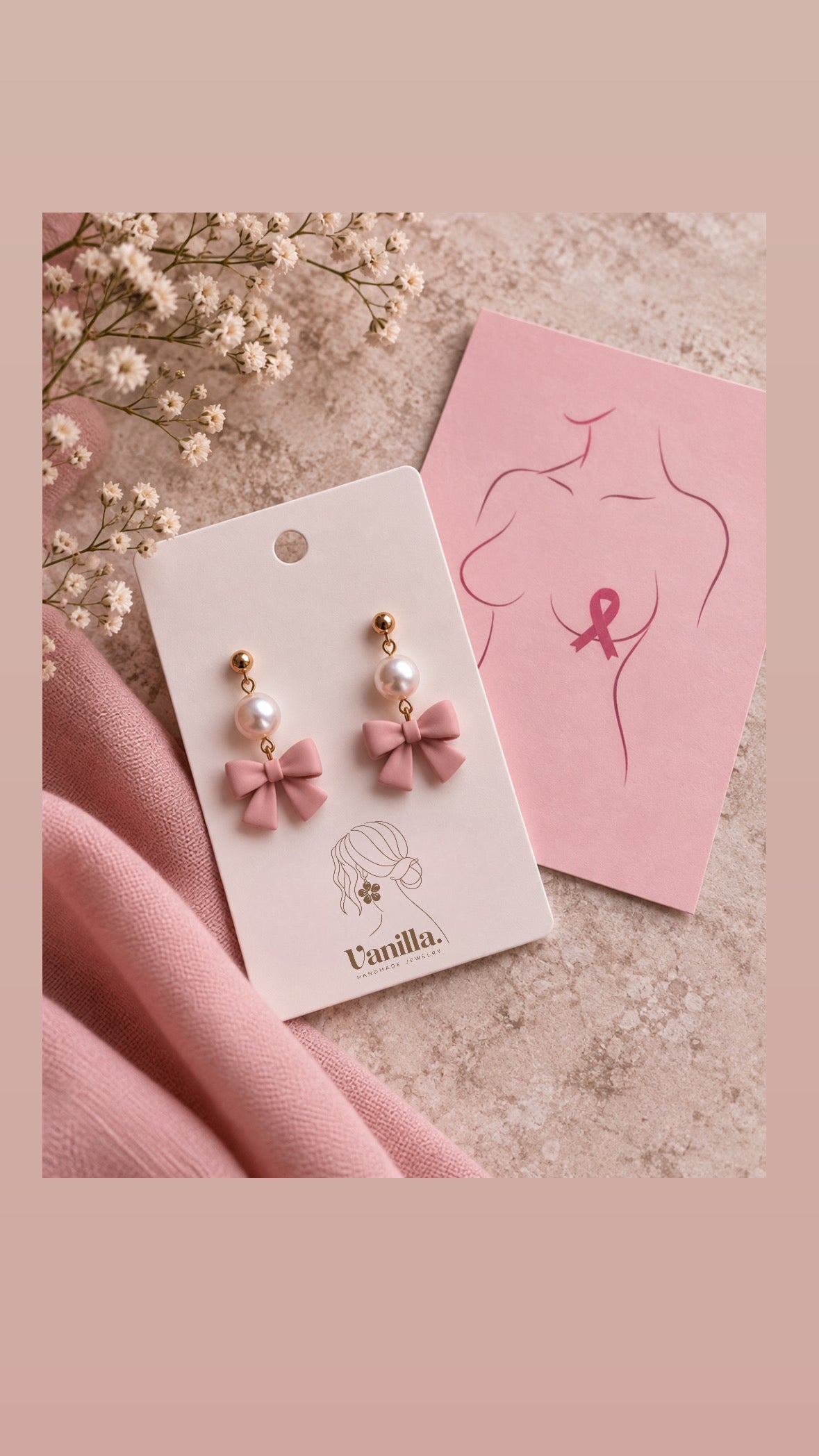 Nœuds Octobre Rose 🎀