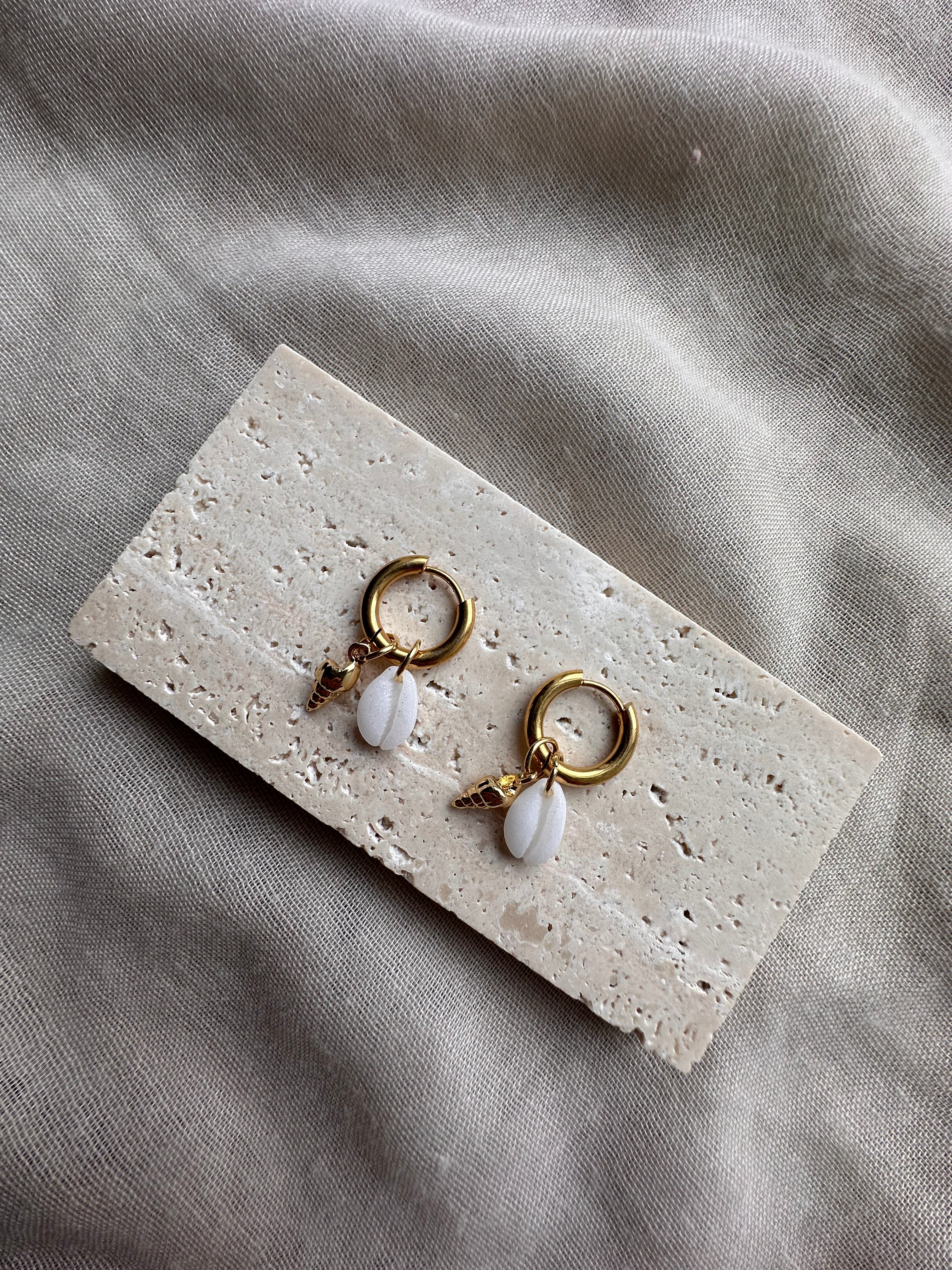 Boucles d’oreilles « Mira » 🐚