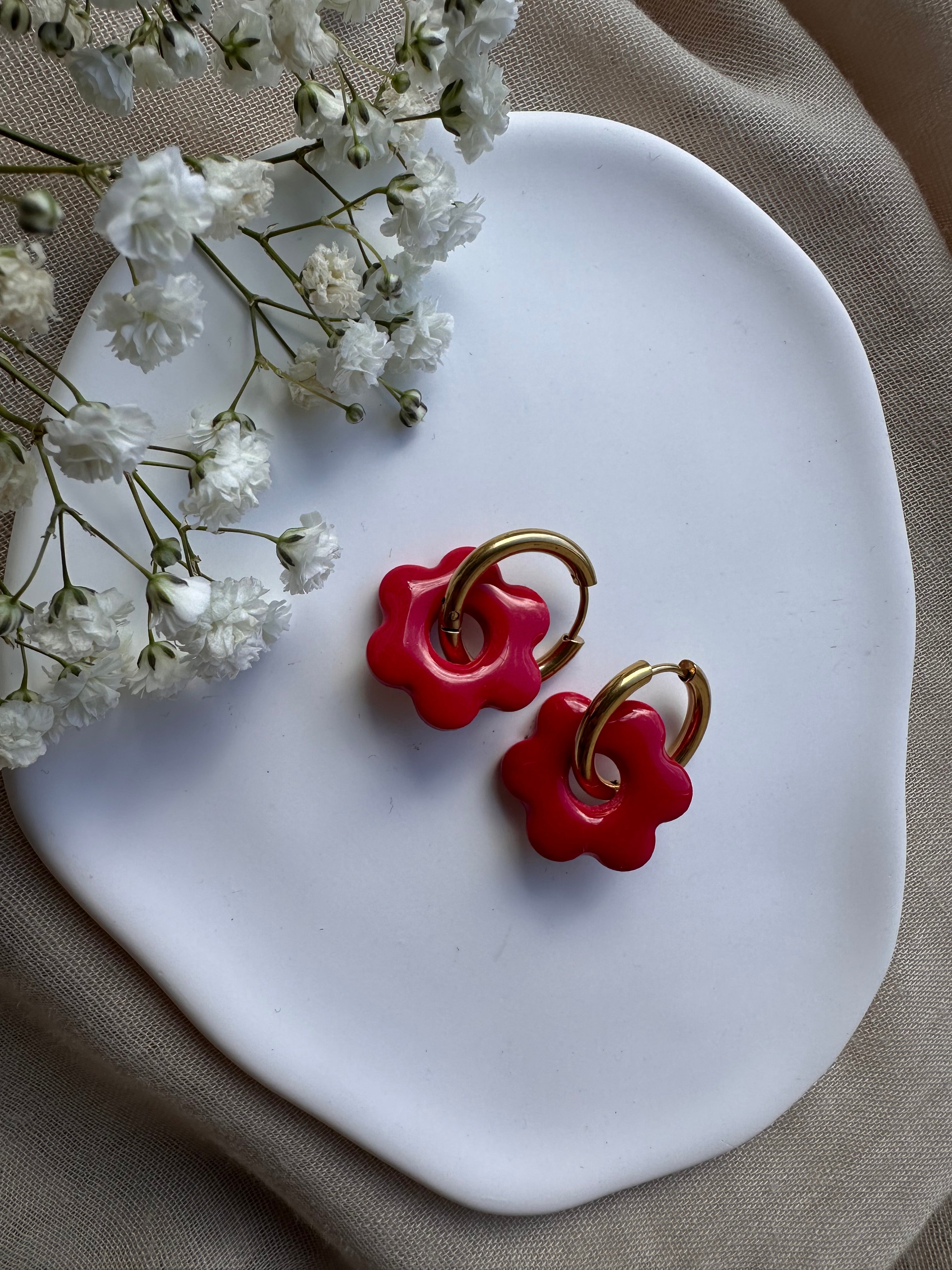 Pampilles rose foncé ❀