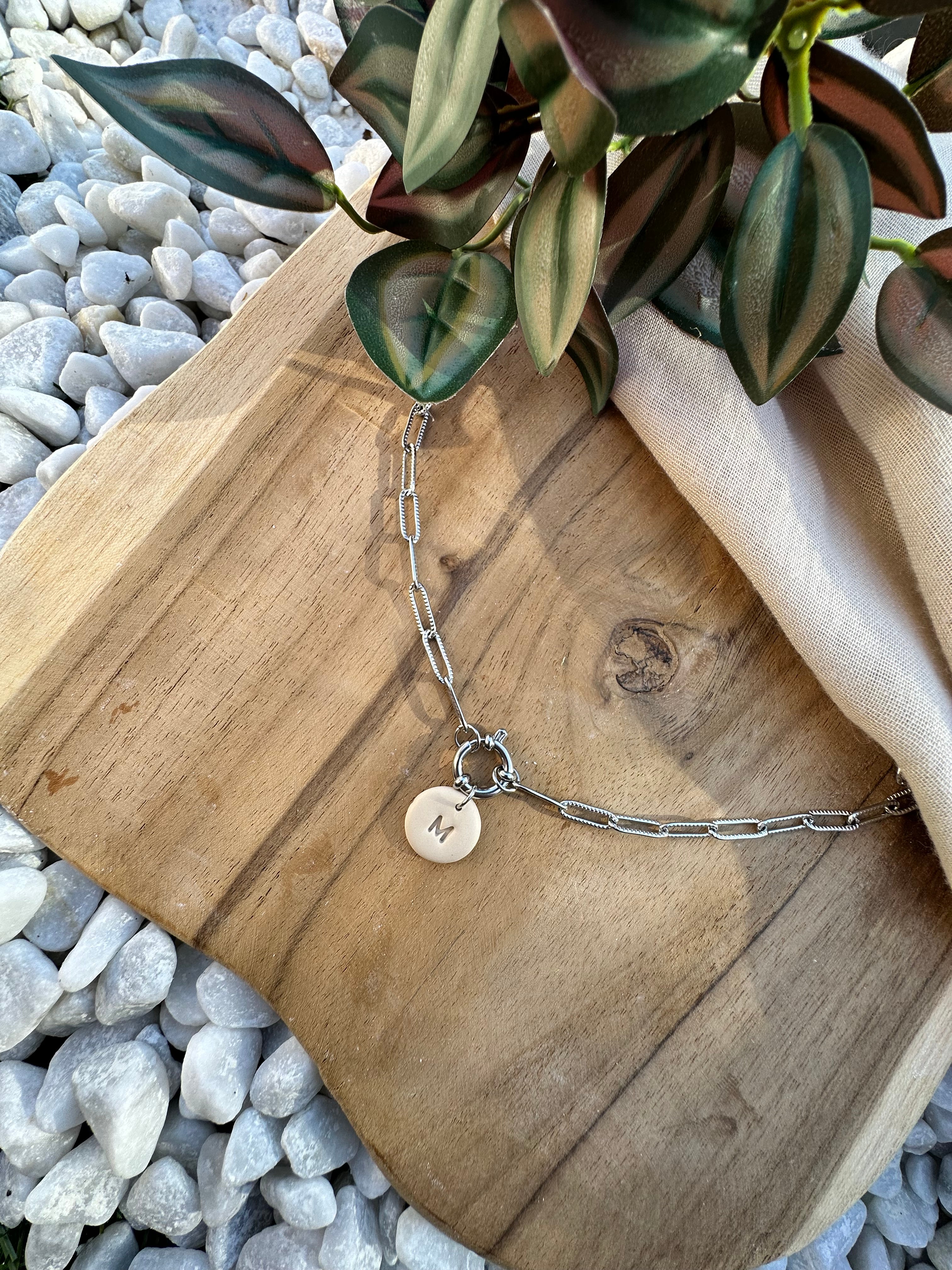 Pendantif rond nominatif ❀